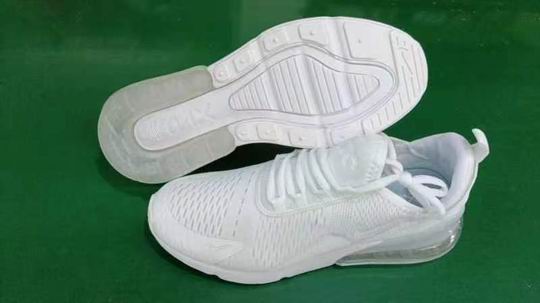 Cheap All White Nike Air Max 270 Men's Women's Shoes-01 Cheap All White Nike Air Max 270 Men's Women's Shoes-01